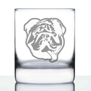 Bulldog Whiskey Glass